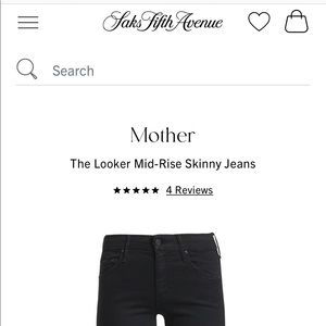 Mother Jeans size 29. Fits like 27-28.